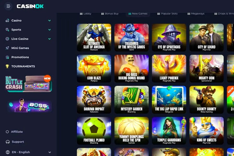 Casinok Mobile App: Experience Gaming Anywhere With APK